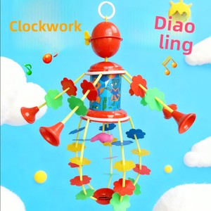 Carillon à vent électrique en plastique avec design animal, cloche de lit rotative, jouet pour bébé de 0 à 24 mois - Product Image 2