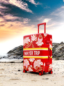 <span class=keywords><strong>Valise</strong></span> PC MAYERTRIP à motif floral graffiti, rose, <span class=keywords><strong>lys</strong></span>, camélia, peinte à la main, bagage de voyage personnalisé, <span class=keywords><strong>valise</strong></span> à roulettes personnalisée, bagage à main - Product Image 6