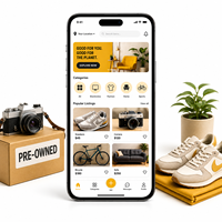 Desarrollo de Aplicaciones para Mercado de Reventa C2C de Segunda Mano para IOS y Android con Lista de Productos, Chat entre Comprador y Vendedor, LionCreate