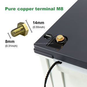 12V 24V 100Ah 200Ah 300Ah แบตเตอรี่ลิเธียมเกรด A Prismatic เซลล์ LiFePO4 พลังงานแสงอาทิตย์แบตเตอรี่ลิเธียมเหล็กฟอสเฟต - Product Image 4