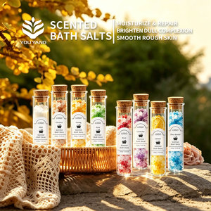 Sels de bain parfumés aux fleurs, bain relaxant, <span class=keywords><strong>sel</strong></span> d'<span class=keywords><strong>Epsom</strong></span> <span class=keywords><strong>pour</strong></span> exfoliation et hydratation, bain spa, marque privée - Product Image 1