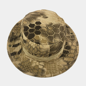 도매 사용자 정의 블랙 위장 야외 훈련 낚시 방수 자외선 차단제 전술 프릴넥 부니 모자 - Product Image 2