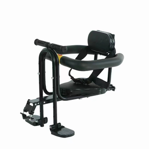 Xe Đạp Phía Trước Ghế Em Bé Trẻ Em Yên An Toàn Bé Tàu Sân Bay Toddler Xe Đạp Tập Tin Đính Kèm Với Bàn Đạp Chân Hỗ Trợ Trở Lại Phần Còn Lại - Product Image 6