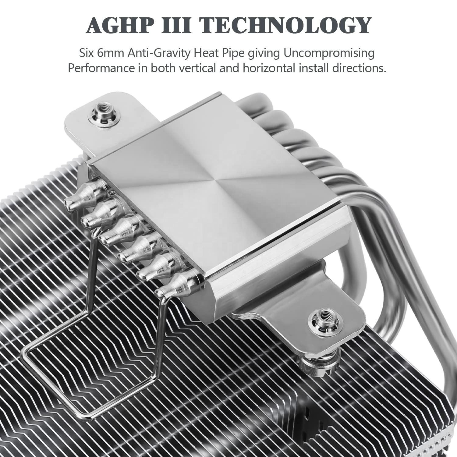 For Thermalright SI-100 CPU Air Cooler With TL-E12 PWM Fan, Quiet