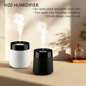 Humidificateur ultrasonique portable 3L grande capacité avec contrôle tactile et <span class=keywords><strong>lampe</strong></span> d'ambiance colorée pour chambre - Product Image 1