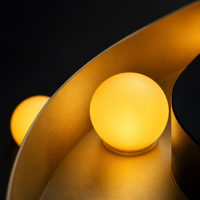 Boîte à lumière personnalisée en acier inoxydable avec perles LED pour identification de processus, décoration murale intérieure