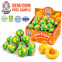 Bonbons Gélifiés en Gros Planète Terre, Remplis de Confiture de Fruits, Personnalisables, Halal, OEM, en Vrac, Galaxie, Multicolores