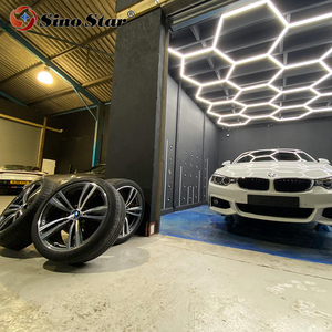 Éclairage haut <span class=keywords><strong>de</strong></span> gamme pour salles d'exposition automobiles, vente en gros d'éclairage <span class=keywords><strong>de</strong></span> <span class=keywords><strong>garage</strong></span>, barre lumineuse LED en nid d'abeille en PC, logo personnalisé, personnalisable gratuitement ETC202 - Product Image 3
