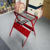 Support de raquettes de badminton sur mesure de haute qualité en gros, support de rangement pour raquettes de sport, support de rangement pour raquettes de tennis
