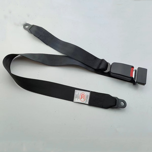 Ceinture de sécurité à deux points, sangle en polyester réglable de 1,6 m pour bus, fourgonnette, autocar scolaire - Product Image 4