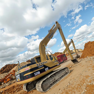 Con 18M <span class=keywords><strong>20M</strong></span> Brazo largo Boom <span class=keywords><strong>Reach</strong></span> Cat <span class=keywords><strong>Excavator</strong></span> Usado 20 TON Caterpillar 320 320B Excavadora sobre orugas para la venta - Product Image 1