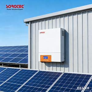 Système solaire hybride 8 kW haute fréquence On/Off Grid avec deux MPPT, expert en énergie solaire professionnelle - Product Image 4
