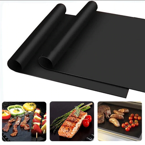 Ngoài trời niftii Đen Chrome 33x40cm 15.75x13inch bộ lớn của 2 không dính Đồng bánh pizza PTFE tái sử dụng BBQ nướng thảm - Product Image 2