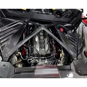 Nueva Barra de Refuerzo X-Brace para el Compartimento del Motor, de Fibra de Carbono Seca Drifton, para Chevrolet Corvette C8 Stingray Z51 y Z06 Z07 2020-2026 - Product Image 3