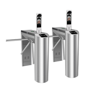 SAIKOEAS 304 Acero inoxidable trípode automático torniquete RFID código QR lector de tarjetas de reconocimiento facial para gimnasio Oficina Control de acceso - Product Image 2