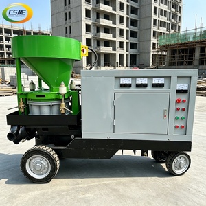 Machine à projection de <span class=keywords><strong>béton</strong></span> humide télécommandée, pulvérisateur de gunite minier résistant à l'usure pour l'opération de revêtement de tunnels à longue distance - Product Image 1