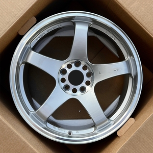 17x9 18x9 5 18x10 5 19x10 5 Roues de voiture finition argentée à vendre <span class=keywords><strong>Nissan</strong></span> 300zx 350z 370z R32 R34 R35 <span class=keywords><strong>GTR</strong></span> S13 S14 S15 Jantes noires - Product Image 1