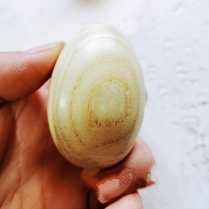 Wholesale Wooden Egg Shaped Maracas Shaker Toy Orff Percussion <b>Instrument</b> <b>Musical</b> <b>Instruments</b> Wood Egg Shakers Early Education - Product Image 3