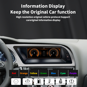 Radio Android para Auto con CarPlay de 8.8 Pulgadas, Reproductor de DVD, Pantalla Táctil, SIM 4G, DSP para <span class=keywords><strong>Audi</strong></span> <span class=keywords><strong>A4</strong></span> <span class=keywords><strong>B8</strong></span> S4, GPS 665, Navegador GPS - Product Image 5