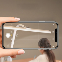 Lámpara de Trabajo LED de Brazo Largo Ajustable, Luz de Tareas con Intensidad Regulable Táctil para Dibujo Técnico, Manualidades y Reparación Electrónica