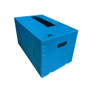 Tái chế PP nhựa trái cây đóng gói Hộp gấp PP sóng không thấm nước Stackable Rau lưu trữ chọn bin - Product Image 6