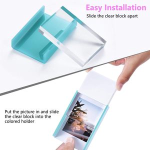 Custom Clear Mini Instax Acrylic Fujifilm Polaroid Picture <strong>Frame</strong> Wallet Size Instant Picture <strong>Frames</strong> - Product Image 3