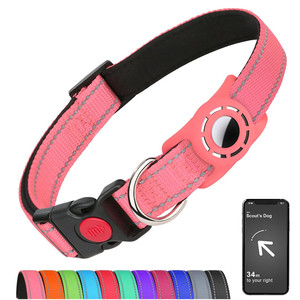 Leichtes, bequemes Hundehalsband- und Leinen-Set aus Polyester mit Buchstabenmuster und atmungsaktivem Sandwich-Futter - Product Image 6