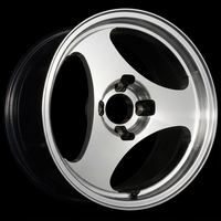 Ensemble de 4 jantes en alliage d'aluminium à 3 branches de 14-15 pouces, à déport profond, formées par flux, 4x100 ET45/ET35 pour S660 N-Box N-One Daihatsu