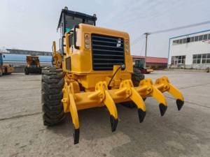 Niveleuse de marque réputée PY220C 220HP avec moteur Cummins, lame avant et ripper arrière, faible coût d'entretien - Product Image 4