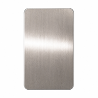 Plaque signalétique en aluminium découpée au laser avec logo personnalisé de haute qualité pour porte de chambre d'hôtel, plaques signalétiques industrielles
