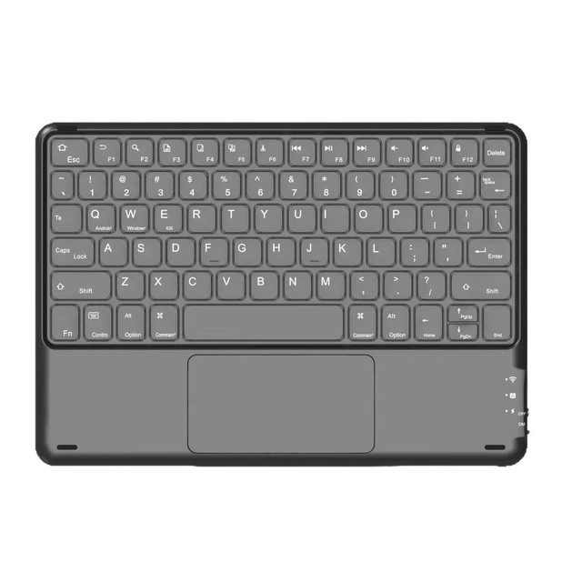 iPad Tablet 2.4Ghz Wireless LED Backlit Keyboard 10.1 Inch Private Mold Square Buckle Key Cap