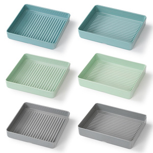 Commercial small <b>trays</b>, hot pot side dish display <b>trays</b>, plastic square plates, <b>dinner</b> plates, melamine tableware, rectangular - Product Image 1