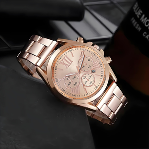 Ensemble de montres à quartz de <span class=keywords><strong>luxe</strong></span> en acier inoxydable pour <span class=keywords><strong>couple</strong></span>, fabriqué en Chine - <span class=keywords><strong>Cadeau</strong></span> de la Saint-Valentin, style professionnel, paire assortie (personnalisation OEM) - Product Image 6