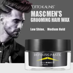 Private Label Strong Hold Matte Finish Hair Styling Wax Men Matte Hair Clay Hair Paste