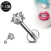 Joyería Fina de Acero Inoxidable 316L, Pendientes de Estilo Punk para Niños, Regalo de Boda de Alta Calidad, Pendientes con Forma de Estrella, Cuadrado, Corazón y Triángulo con Circonita