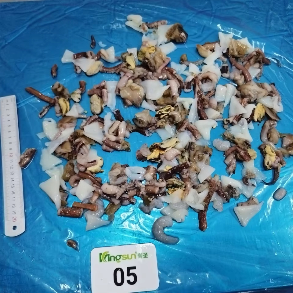 Хорошее качество замороженные морепродукты микс кальмаров