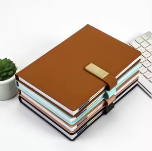 Wholesale Custom Logo A5 Printed <b>Leather</b> Colorful Design Business Notebook - Product Image 4
