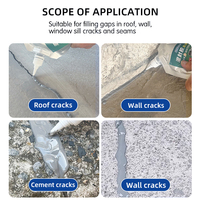 Mastic de construction de sol Composé d'empotage Béton liquide Coulant Adhésif Empêche la fissuration des joints Autres noms Coulis