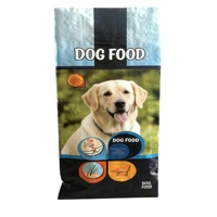 Sac tissé en PP laminé imperméable pour l'emballage d'aliments pour animaux 25kg 50kg, sac en polypropylène PP, vente chaude, sacs d'emballage tissés en PE