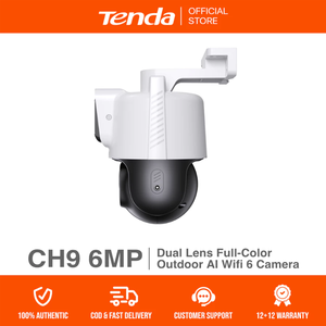 <span class=keywords><strong>Camera</strong></span> an ninh không dây Tenda CH9 6MP Full Color, chống chịu thời tiết, <span class=keywords><strong>camera</strong></span> kép, tầm nhìn ban đêm, hỗ trợ AI, <span class=keywords><strong>Wifi</strong></span> 6, thẻ nhớ, <span class=keywords><strong>NVR</strong></span> - Product Image 3