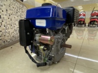 Moteur à essence robuste 190F 420c 15HP à couple élevé, 4 temps OHV à arbre horizontal pour motoculteur et fourniture OEM