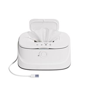 Calentador de Toallitas para Bebé con Logotipo Personalizado, Nuevo Producto de Fábrica, Botón Superior, Tres Niveles de Calor, Luz Nocturna Suave - Product Image 3