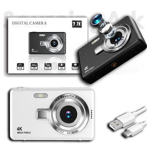 กล้องถ่ายรูปย้อนยุค Sourcing Ark Anti Shake 16X FHD 1080P รุ่นประหยัด ราคาถูก ยอดนิยม ยุค 2000s ความละเอียด 96 ล้านพิกเซล รองรับ TF Card - Product Image 1