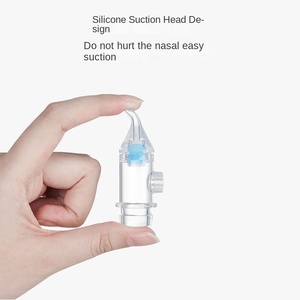 Aspirador <span class=keywords><strong>Nasal</strong></span> antirreflujo para bebé Tipo de presión de la mano Clip limpiador de excrementos nasales para obstrucción <span class=keywords><strong>Nasal</strong></span> Suministros para bebés - Product Image 4