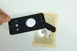 60X-150X LED Mini Microscope de téléphone de poche Lentille acrylique <span class=keywords><strong>avec</strong></span> clip (BM-MG8093A) - Product Image 2