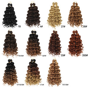 Nuove Trecce Corte da 12 Pollici con Ricci Italiani, Onde Oceaniche, Ricci Francesi, Trecce all'Uncinetto, Ricci Italiani Sciolti in Bulk per Donne - Product Image 6