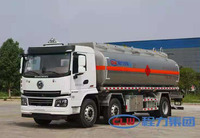 Camion-citerne en alliage d'aluminium 6x2 Euro 6 pour le transport de carburant diesel et essence