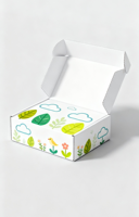 Vente en gros de boîtes postales personnalisables imprimées avec logo d'abonnement Boîtes d'emballage cadeau en papier carton écologiques personnalisées