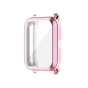 <span class=keywords><strong>Amazfit</strong></span> GTS 2 Mini/<span class=keywords><strong>Bip</strong></span> <span class=keywords><strong>U</strong></span> Pop <span class=keywords><strong>Pro</strong></span> Smartwatch funda protectora de pantalla resistente a los arañazos chapado TPU funda protectora completa - Product Image 6