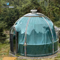 Dôme Hémisphérique ATLAS PC Bubble House - Conception pour Utilisation Extérieure, Hôtels, Camping et Restauration, Installation Facile, Style Moderne